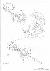 Washer,chain adjuste (61445-17C00-000)