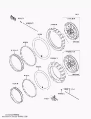 Рульове колесо-SUB в сборі,RR KX85-B3 (410901156)