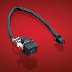 Заміна вимикача протитуманних фар SHOW CHROME Replacement fog light switch 16-36, Чорний