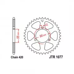 Зірка задня JT Sprockets JTR1077.47