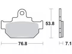 Колодки гальмівні дискові LUCAS MCB550