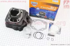 Циліндр в зборі Honda DIO AF27 50cc діаметр 39мм палець 12мм (AF18,AF25,AF28 DIO; AF24,AF30,AF31,AF51 TACT; LEAD20; FIT) (JWBP)