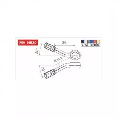 Фітинг LUCAS MV10B30A