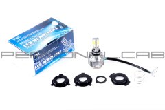 Лампа LED 12V 8/18W mod:3 універсальна з перехідниками (YWL)