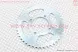 Зірка задня Loncin-JL200-10,Yamaha YBR125, RS125-428-45T-d64мм, на 4 болти X d80мм (Китай)