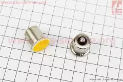 Лампа 1-діодна поворотів жовта G18 комплект 2шт (CYT)