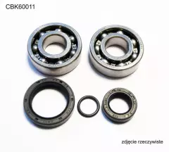 Комплект підшипників колінвала BEARING WORX CBK60011