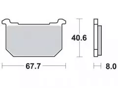 Колодки гальмівні дискові LUCAS MCB515
