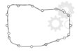 Прокладка кришки картера Athena S410068026010