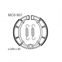 Колодки гальмівні барабанні LUCAS MCS957