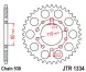 Зірка задня JT Sprockets JTR1334.43