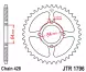 Зірка задня JT Sprockets JTR1796.51