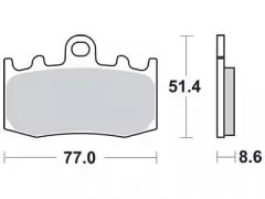 Колодки гальмівні дискові LUCAS MCB748