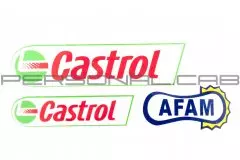 Наклейки набір CASTROL (15)
