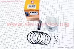 Поршень в зборі 4T скутер 60cc діаметр 44,00 STD жовта коробка палець 13 (SEE)
