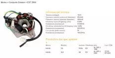 Статор генератора DZE ELEKTRYKA 2854-01