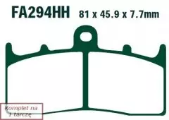 Колодки гальмівні дискові EBC FA294HH