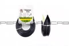 Ліска d=3.0mm, 15м крокодил, чорна (BEST)