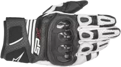 Моторукавички Alpinestars SPX AC, Чорний/Білий, M