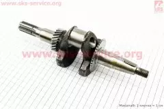 Колінвал 168F/170F (Dшейки-30mm, H-85mm, L-250mm) під шліц D-20mm (Китай)