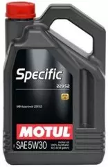 Олива моторна Motul SPECIFIC 229.52 SAE 5W-30 синтетична 5л