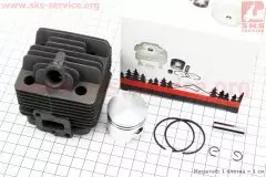 Циліндр в зборі 34мм (палець 8mm) чорний (WOODMAN)