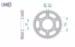 Зірка задня AFAM 16604-46