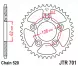 Зірка задня JT Sprockets JTR701.40