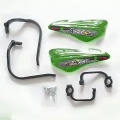 Захист рук із кріпленням ACCEL HGS10BK/GR (22+28MM), Чорний/Зелений