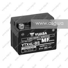 Акумулятор YUASA YTX4L-BS
