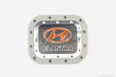 Наклейка на кришку бака ELANTRA (15х13)