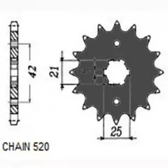 Зірка передня Sunstar SS 31514